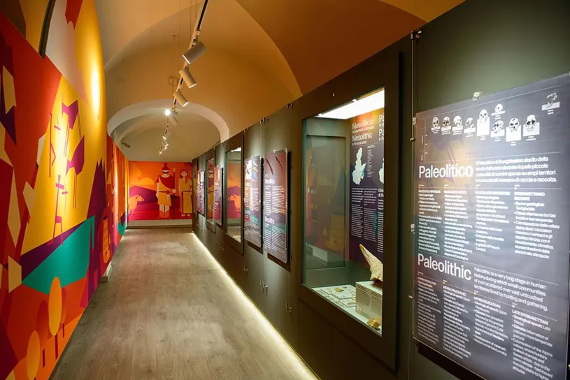 Ground floor museum exhibition